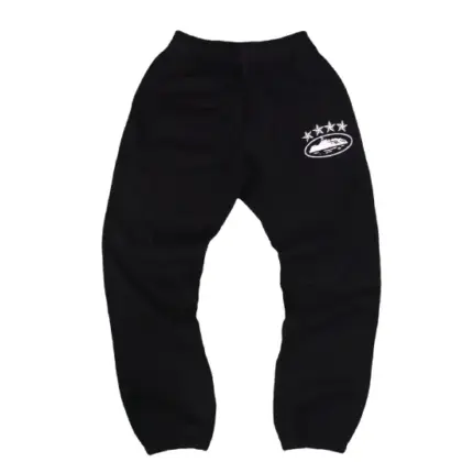 Corteiz 4Starz Alcatraz Sweatpants Black