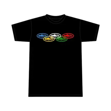 Corteiz Alcatraz Olympic T-Shirt Black