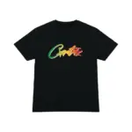 Corteiz Allstarz Gradient Carni T-Shirt Black