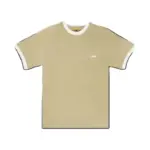 Corteiz Allstarz Ribbed T-Shirt In Light Khaki