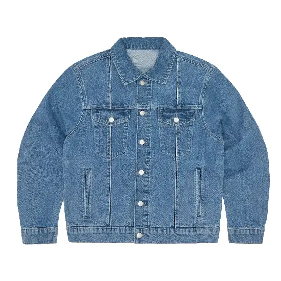 Corteiz C-Star Denim Trucker Jacket Blue