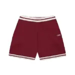 Corteiz Deala Knit Shorts Burgundy