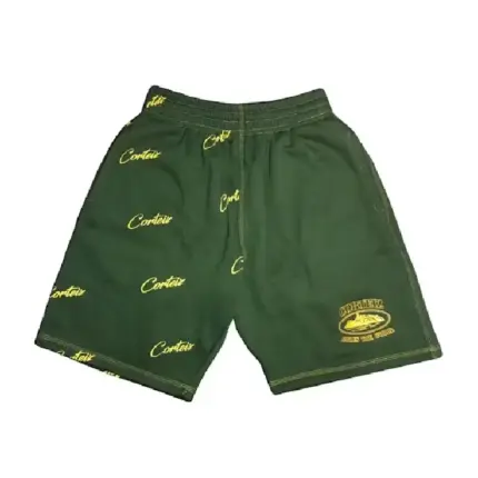 Corteiz Division 20 Shorts Forest