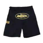 Corteiz Guerillaz Shorts Black/Yellow