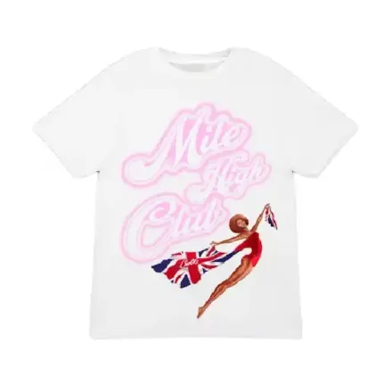 Corteiz Mile High Club T-Shirt White