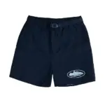 Corteiz Nylon Litework Shorts Black