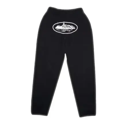 Corteiz OG Alcatraz Joggers Pants Black