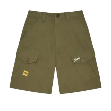 Corteiz Storm Cargo Shorts Khaki