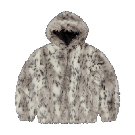 HOODED FUR JACKET [MULTI]