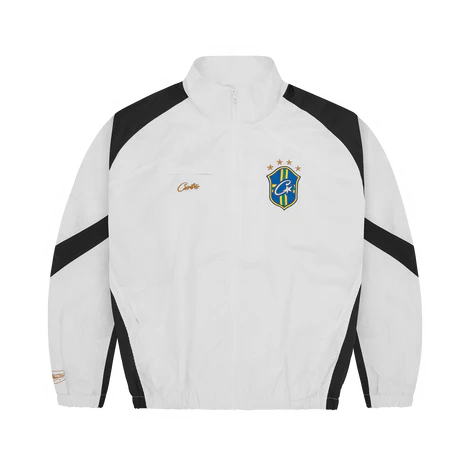 OLYMPIC SHUKU JACKET – BRASIL [WHITE/BLACK]